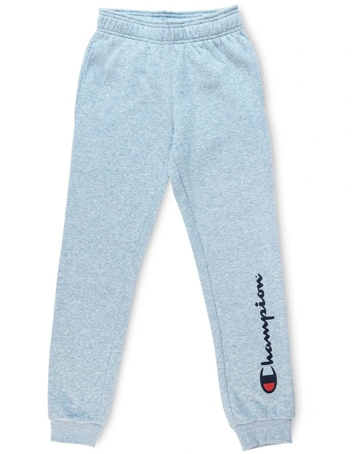 Script Cuff Pants in Grey Marle