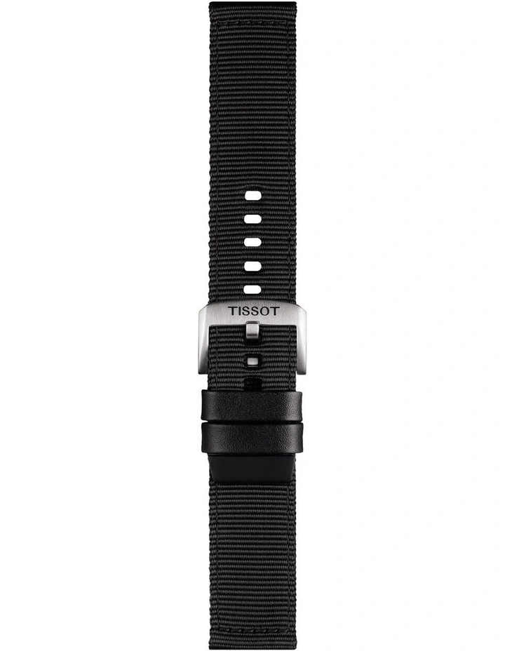Official Textile 22mm Watch Strap in Black