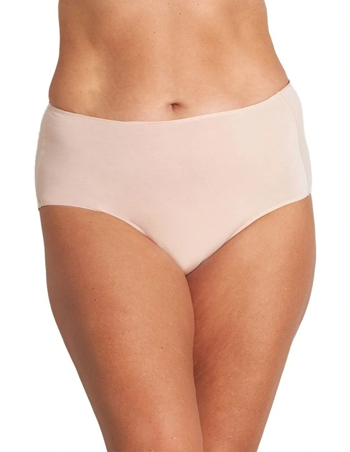 Au Naturel High Rise Brief in Latte
