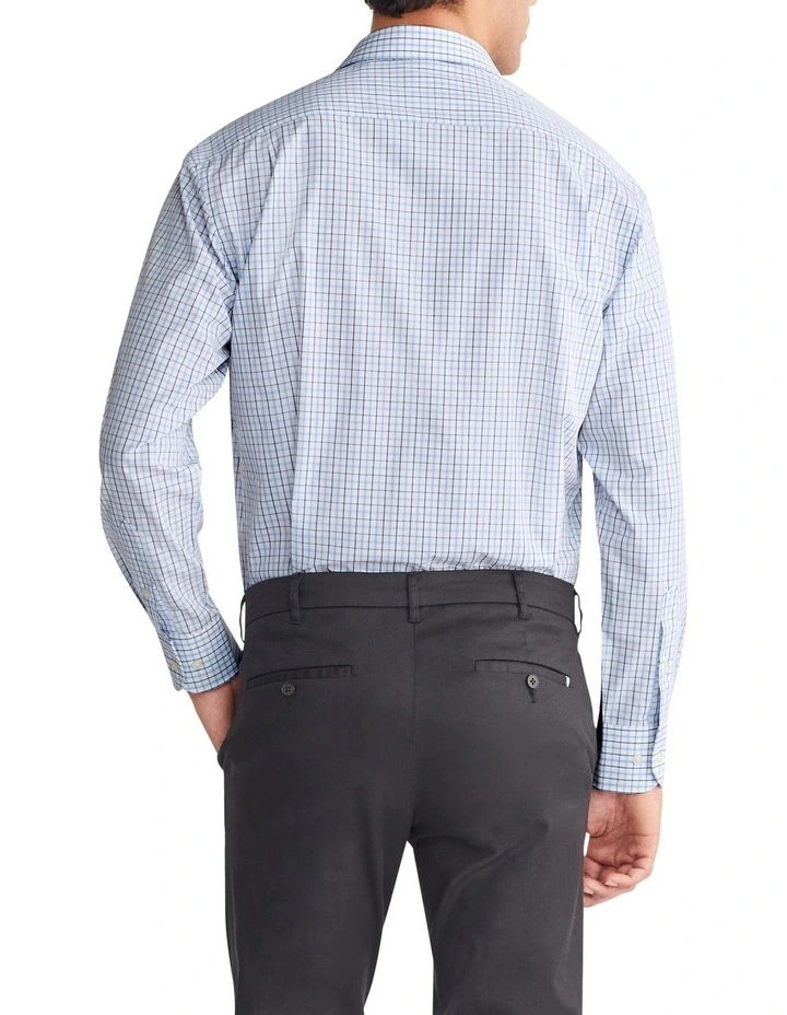 Classic Mid Check Shirt in Charcoal