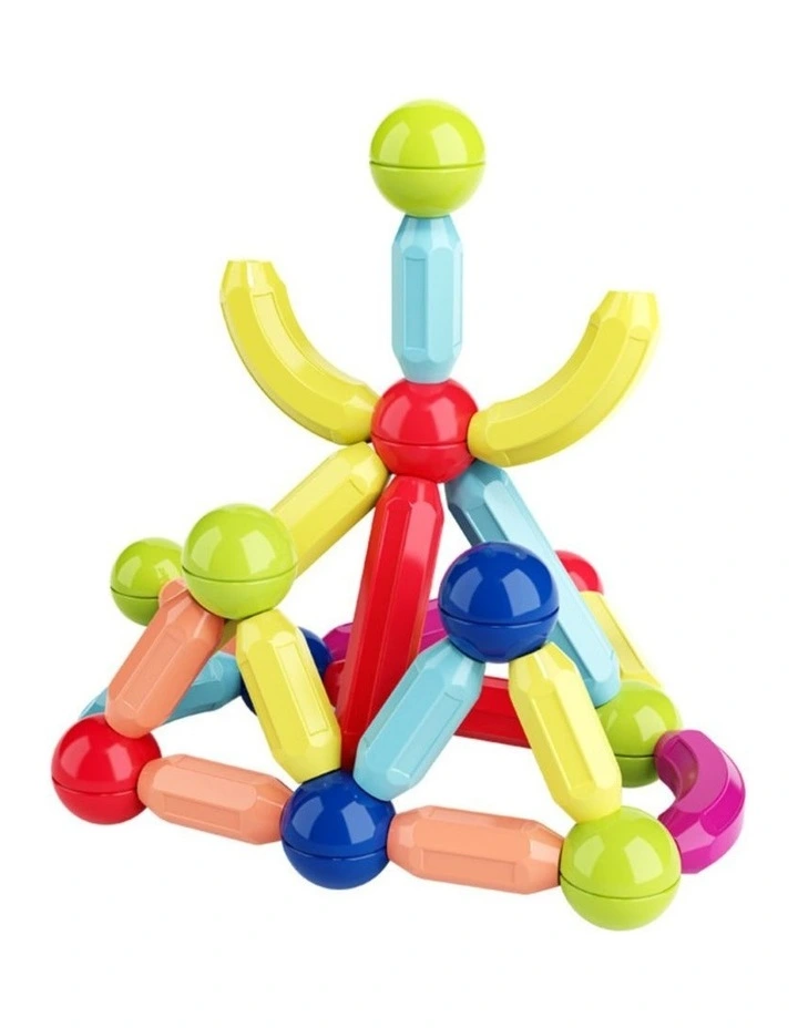 Magnetic Rainbow Sticks 100 Pieces