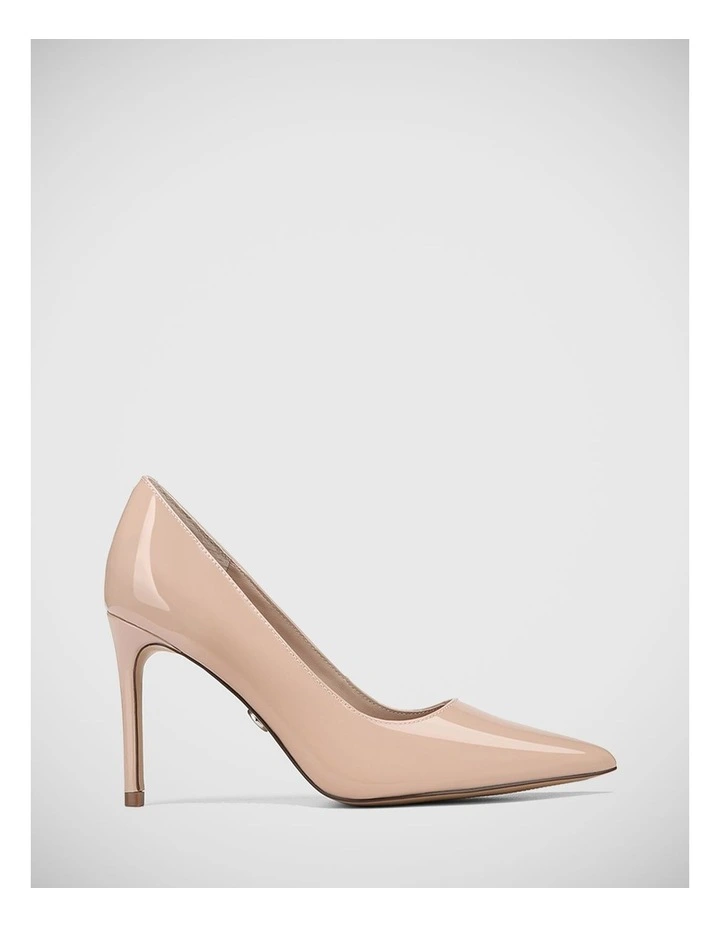 Sky Patent Leather Pump in New Flesh