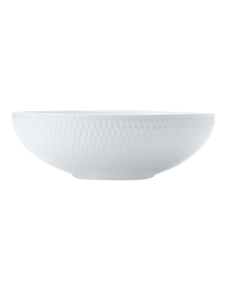 Basics Diamonds Coupe Bowl 16cm in White