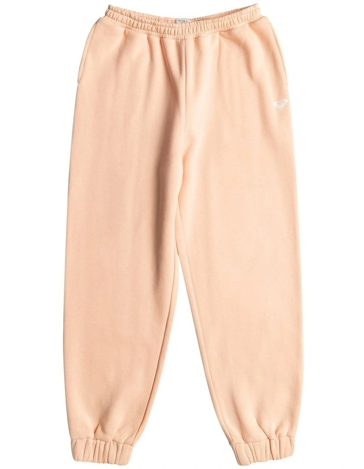 Surf Feeling Wide Fleece Pant in Peach Parfait