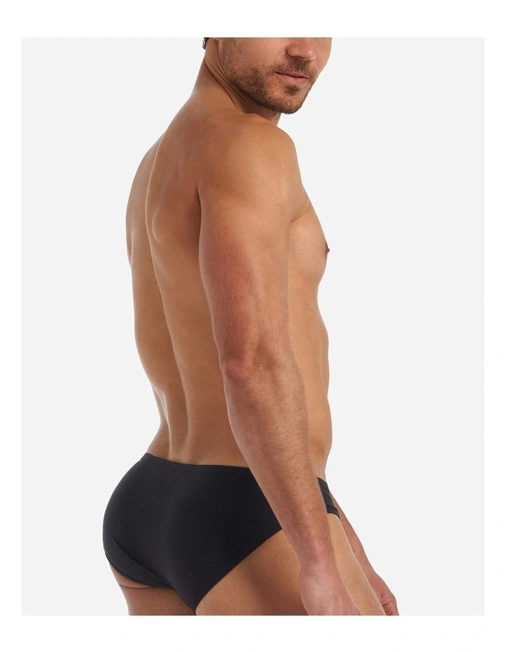 Eclipse Bikini Brief in Black