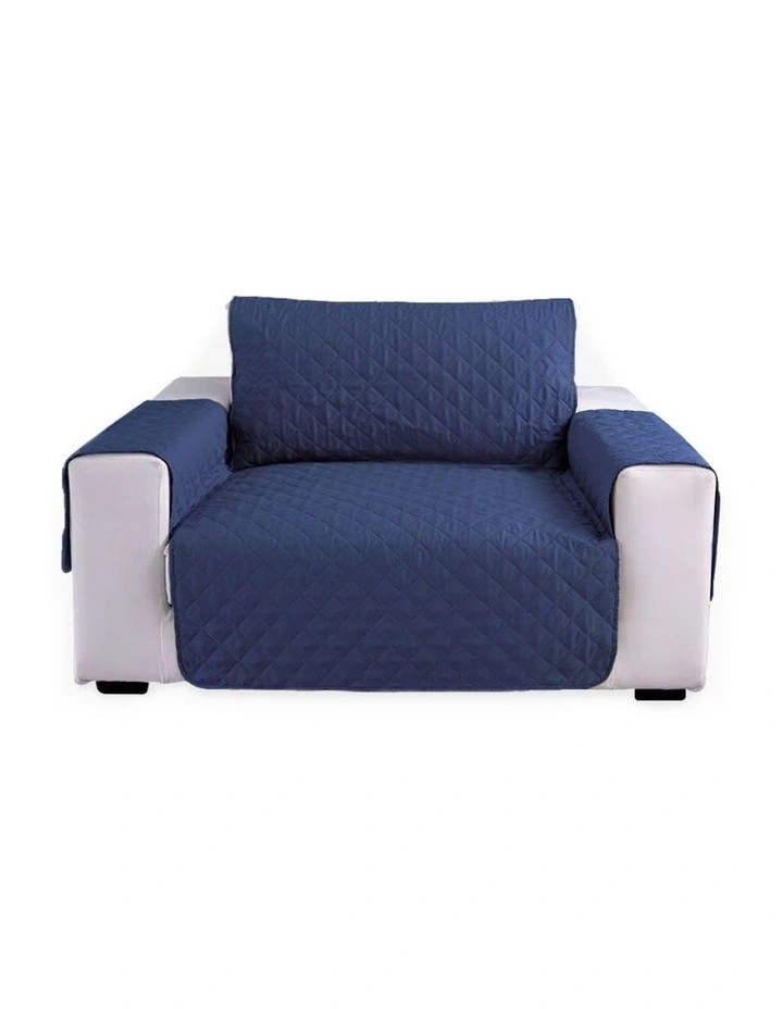 Pet Sofa Couch Cover 1 Seater in Blue
