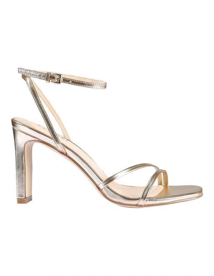 Kimmy Heels Sandals in Champagne