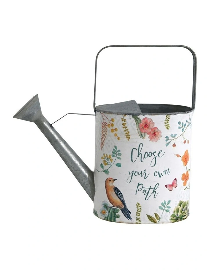 Birds & Butterflies Watering Can in Multi