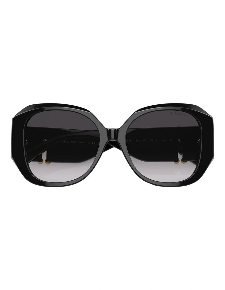 Polarised TF4216F Sunglasses in Black