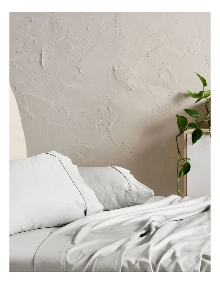 Augusta 500TC Flat Sheets In Grey