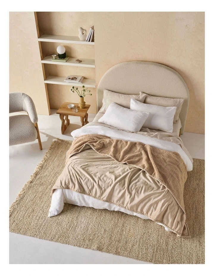 Sena Blanket 160x220cm in Frappe