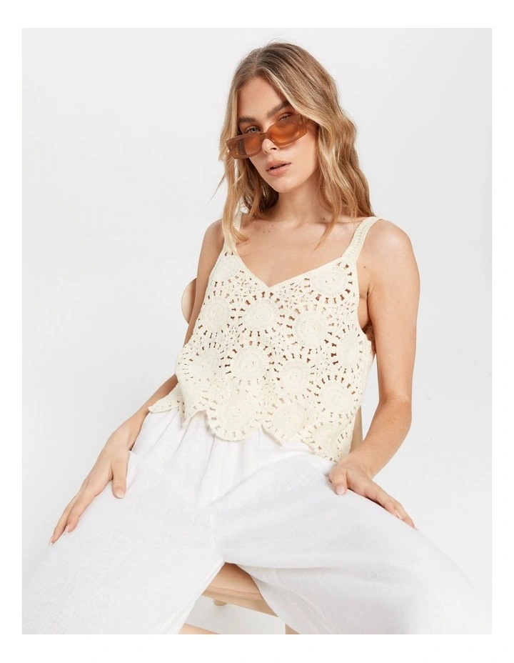 Yvonne Top in Beige