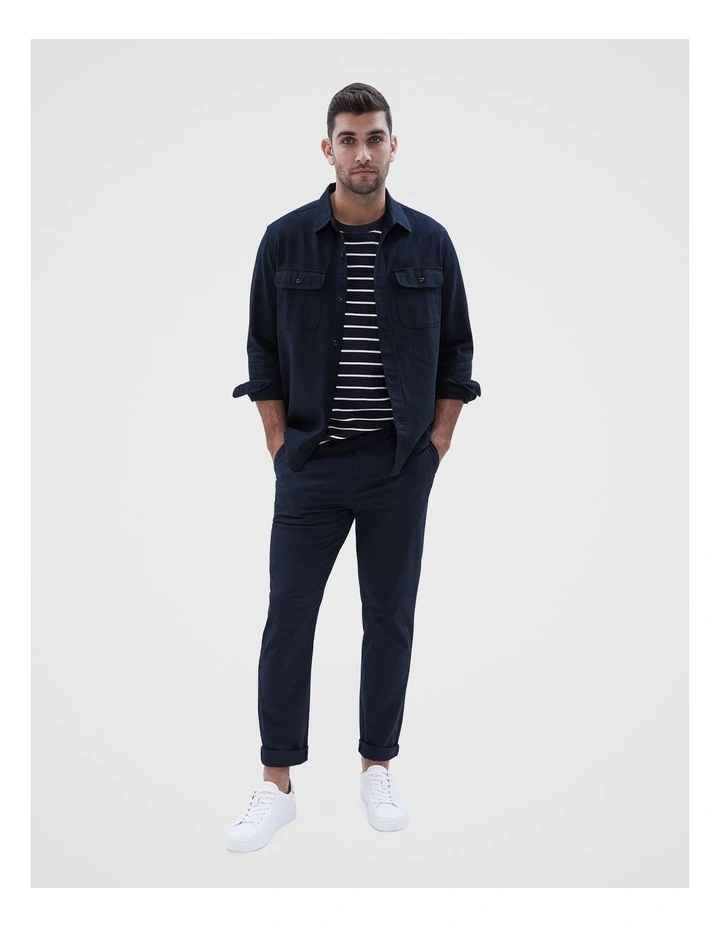 Regular Chino Pant in Navy