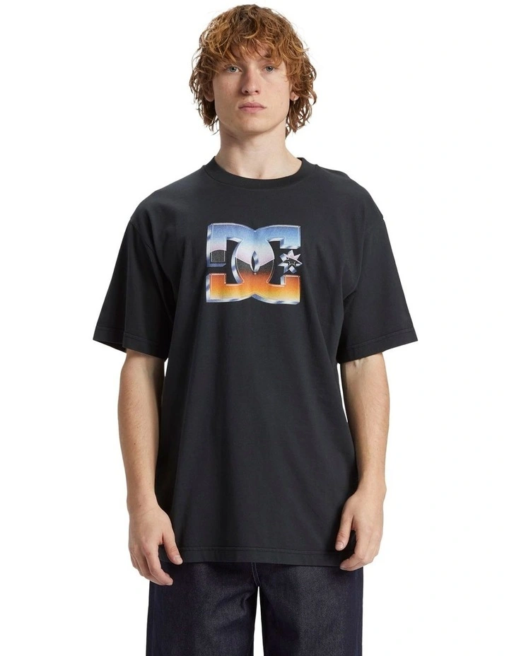 Chrome Star T-shirt in Black