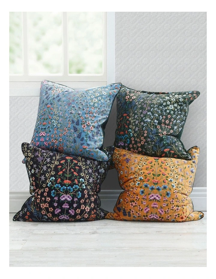 Hattie Cushion 60x60cm In Ivy