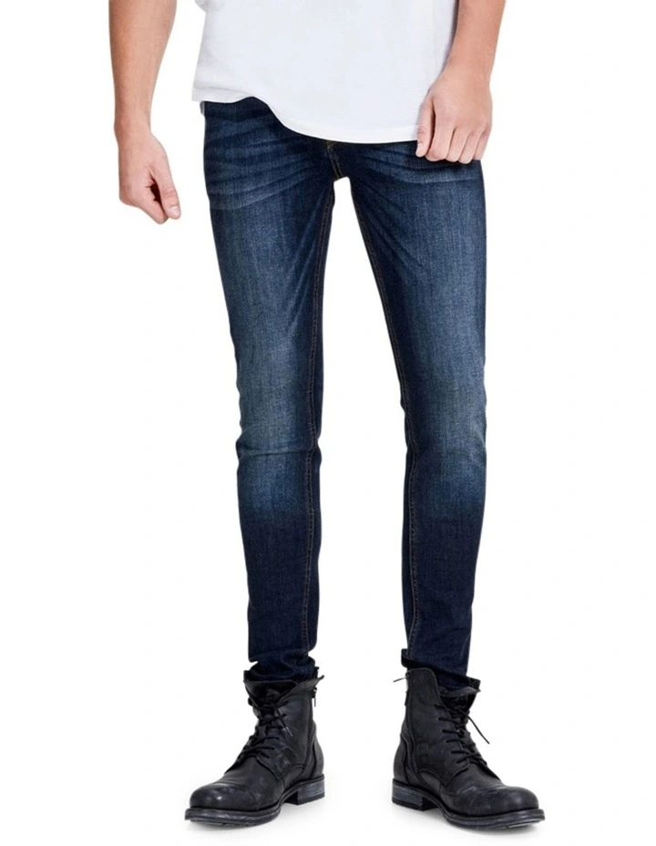 Liam Original Stretch Skinny Jeans in Blue
