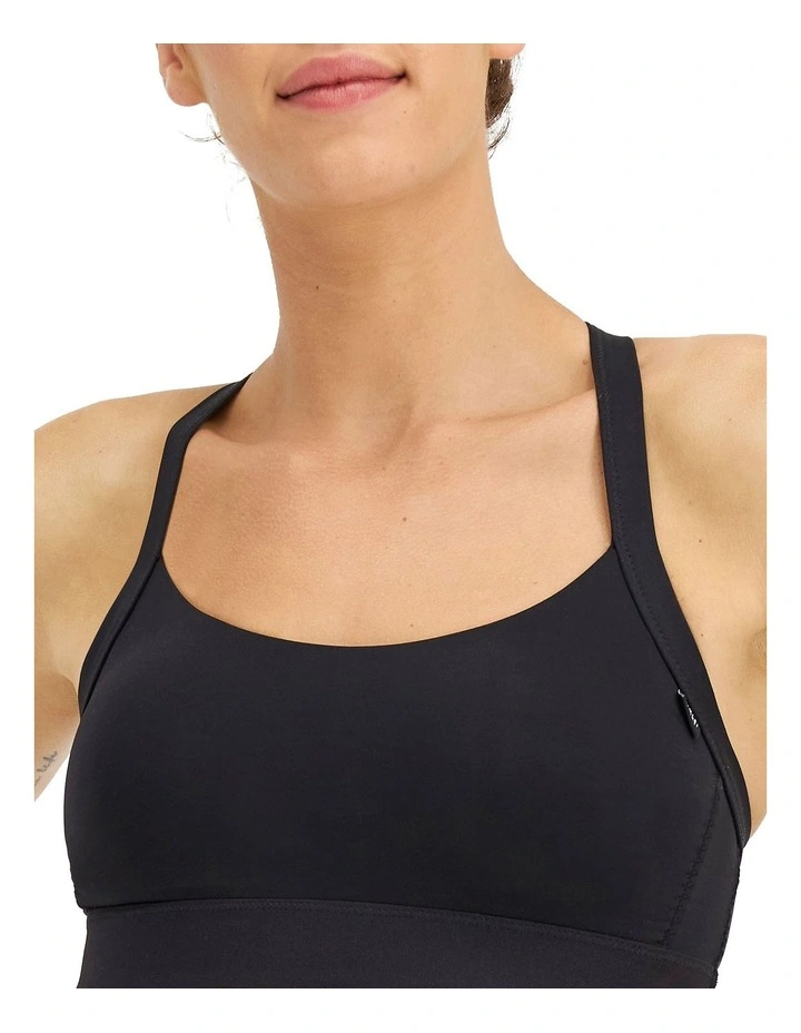 Euphoria Contour Crop Bra in Black