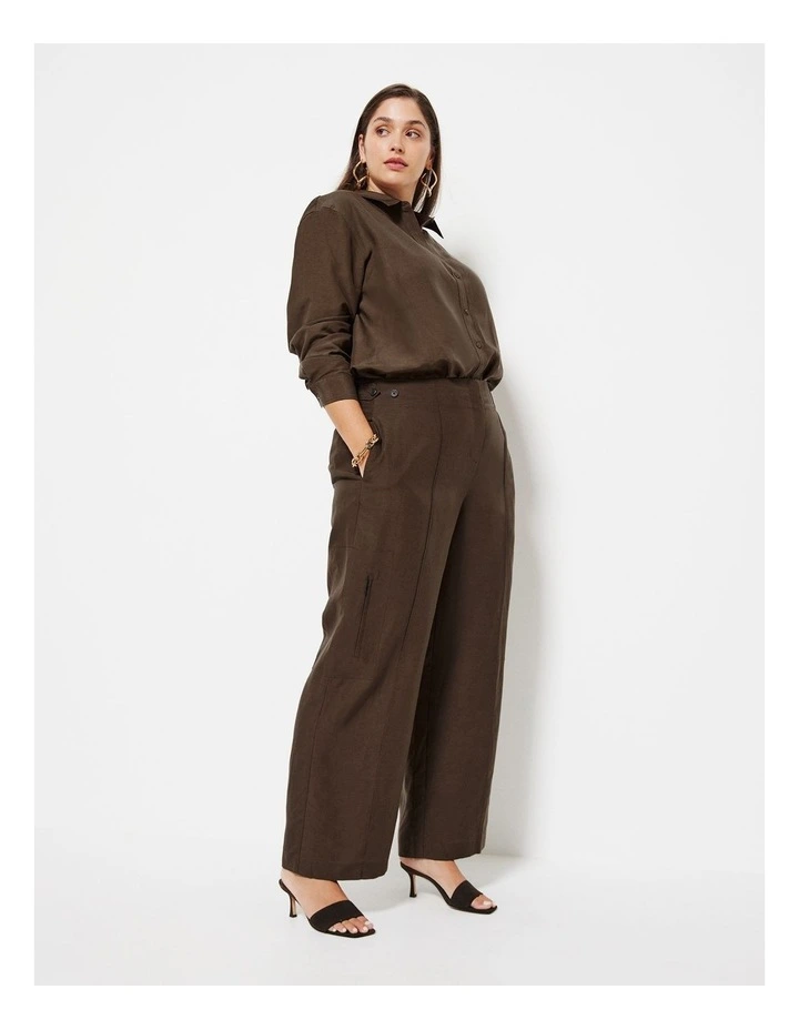 The Utility Pant in Chocolate