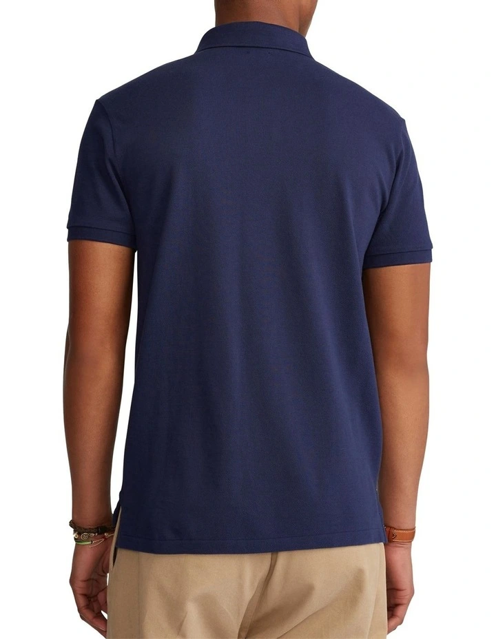 Custom Slim Fit Mesh Polo