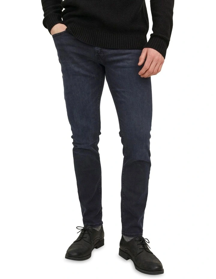 Glenn Felix 446 Slim Fit Jeans in Black