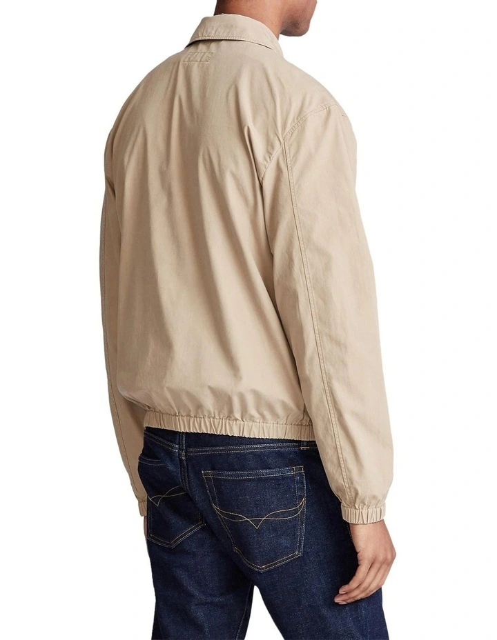 Bayport Poplin Jacket in Beige