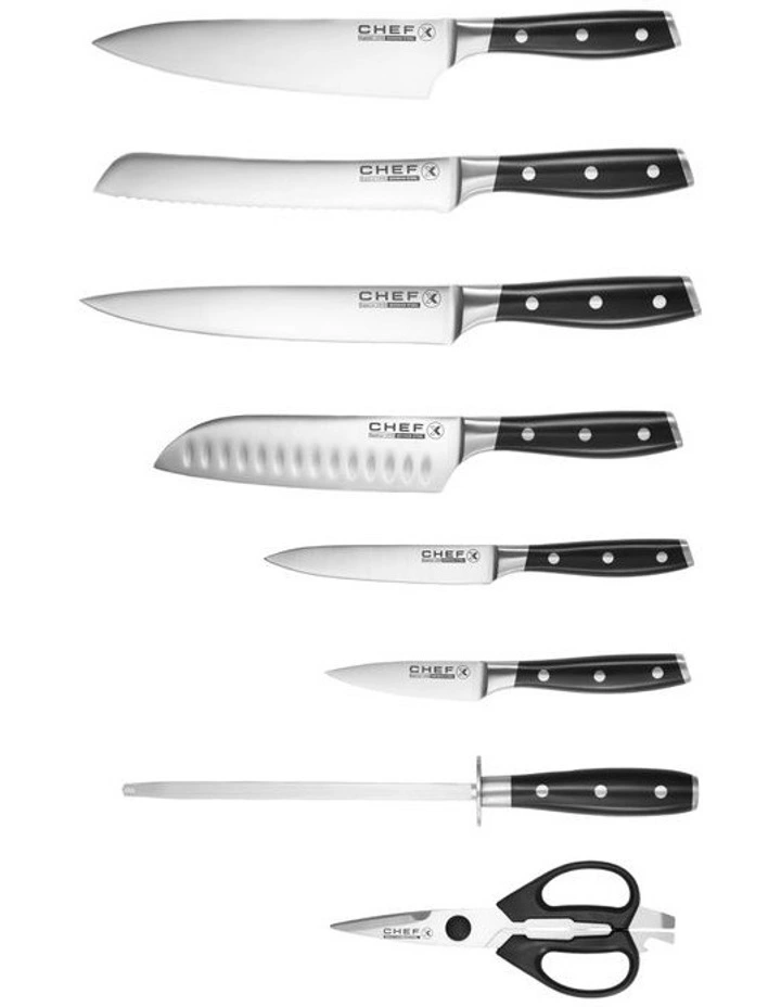 Kassel 9pce Knife Block