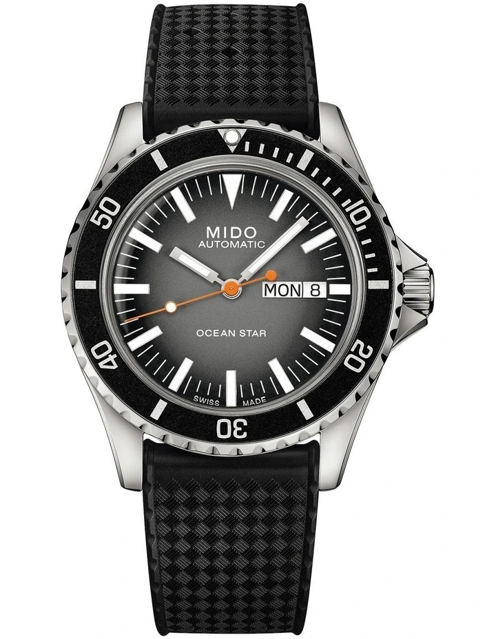 Mido Ocean Star Tribute Gradient in Grey