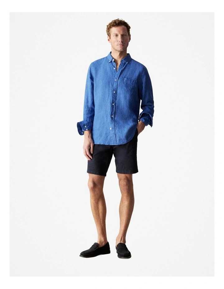 Chino Shorts in Midnight Blue
