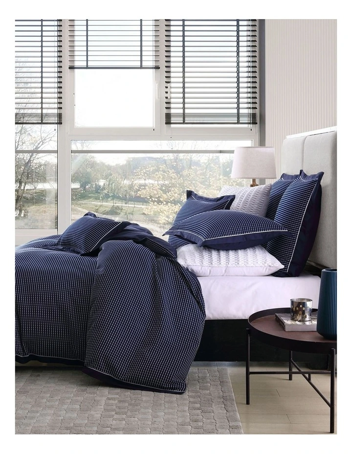 Everton Navy Quilt Cover Set