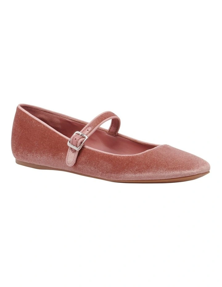 Lilowp Mary-jane Flat in Nude
