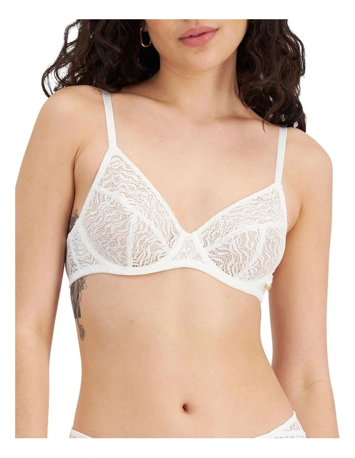 Lightweight Bra in White