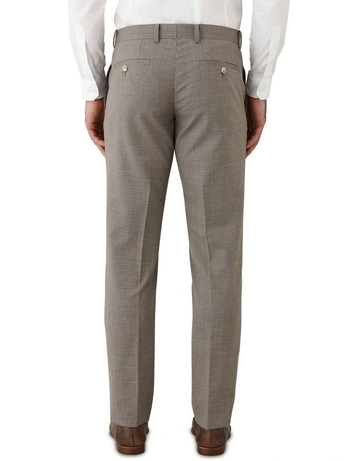 Caper Slim Fit Trouser in Taupe