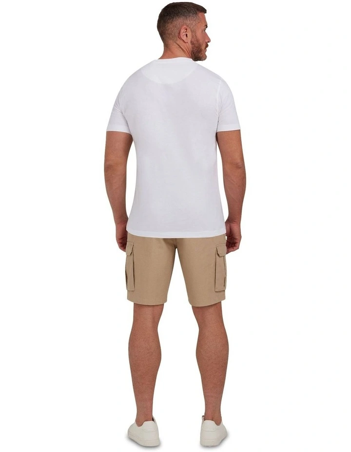 Photo Print T-shirt in White