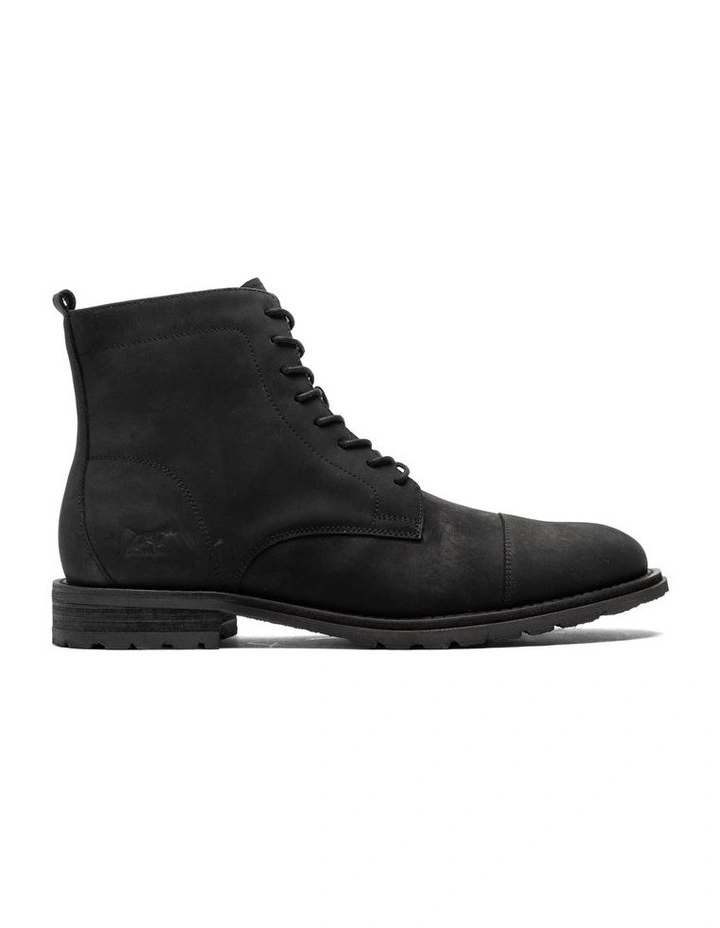 Fort Military Boot in Onyx