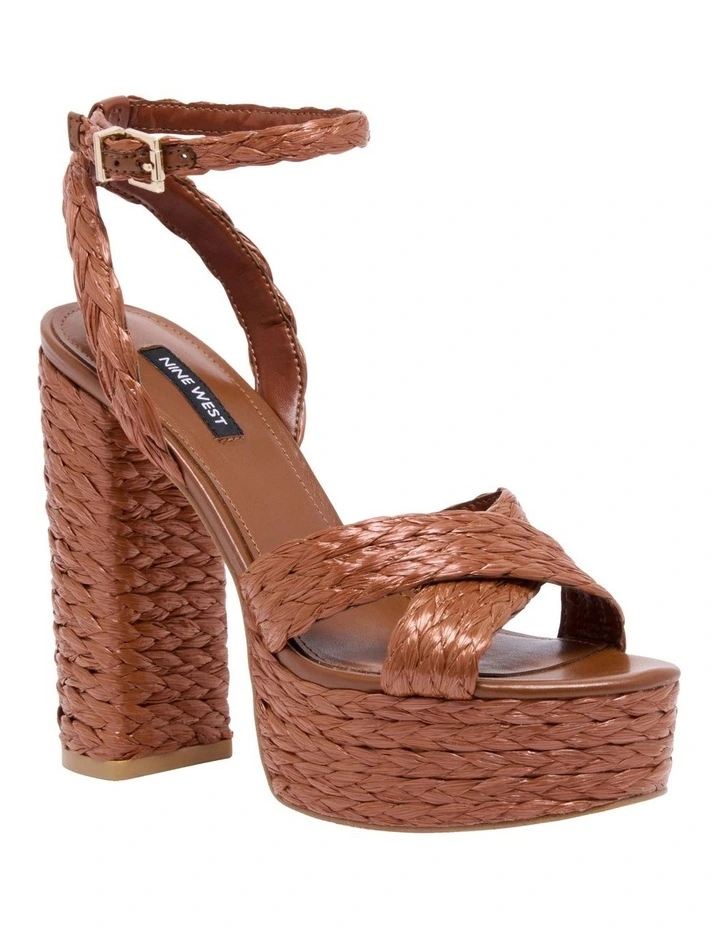 Hadyn Platfrom Sandal In Brown