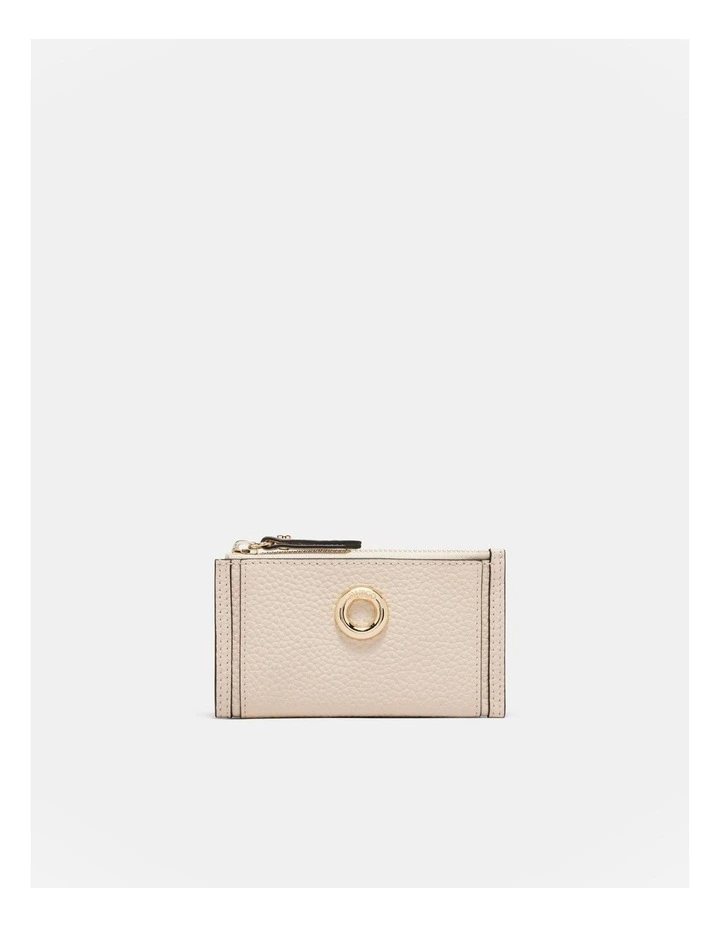 Orbit Petite Wallet in Pearl