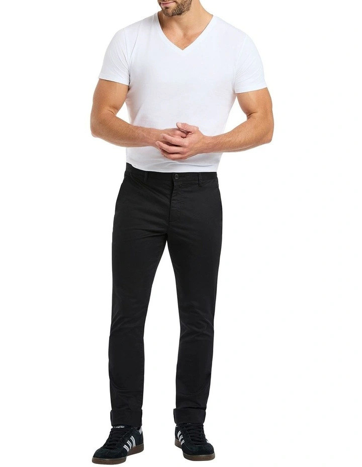 Baltic Slim Fit Chino in Black