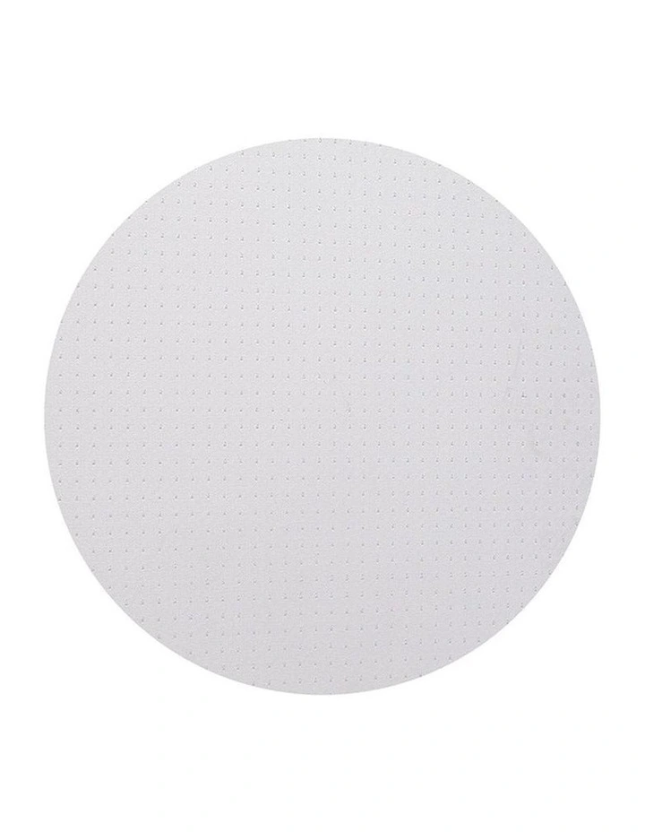 Round Chair Mat in Clear
