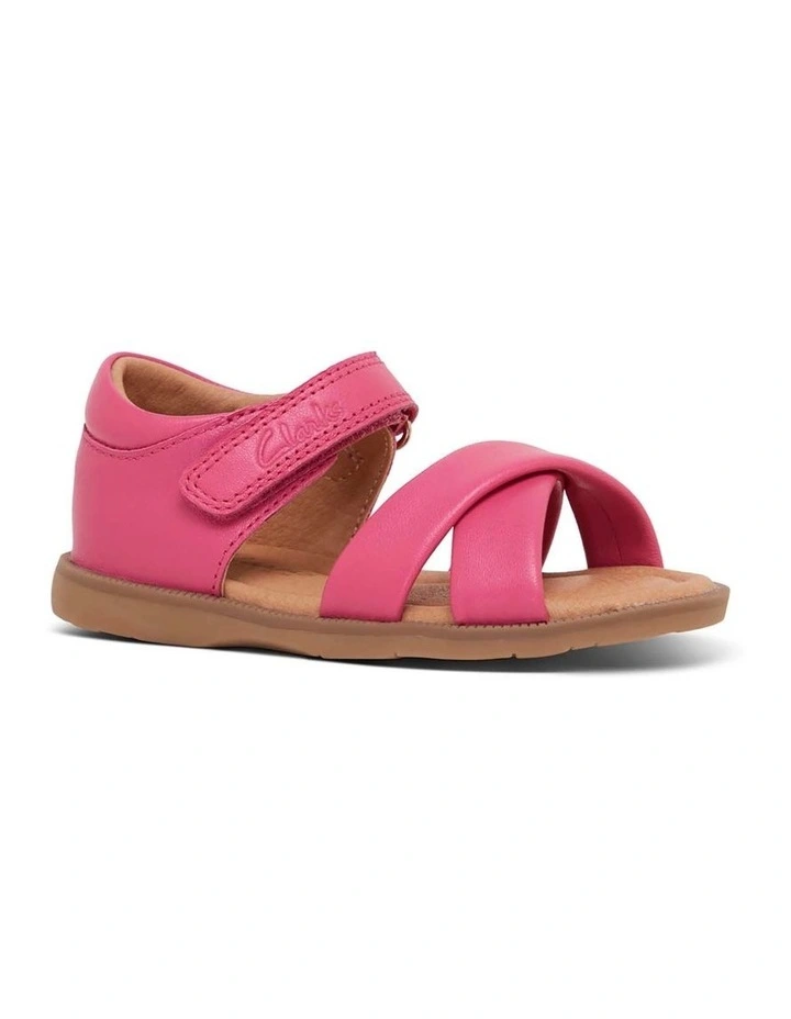 Cecelia Sandals in Raspberry