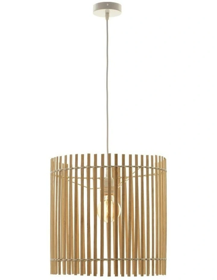 Bree Bamboo Pendant Light in Natural