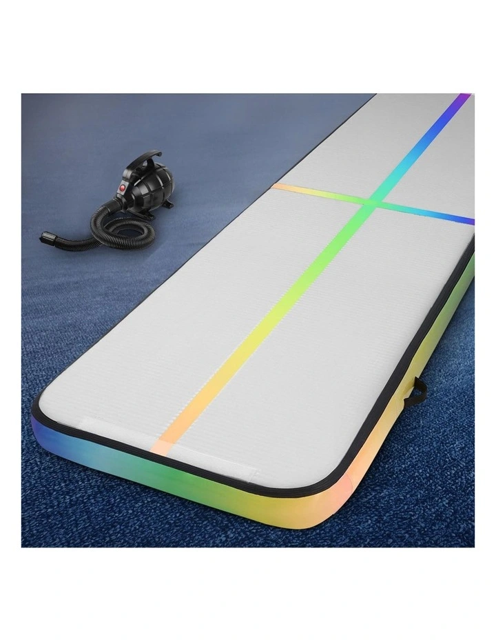 Air Track Exercise Inflatable Mat Pump 4M in Multi
