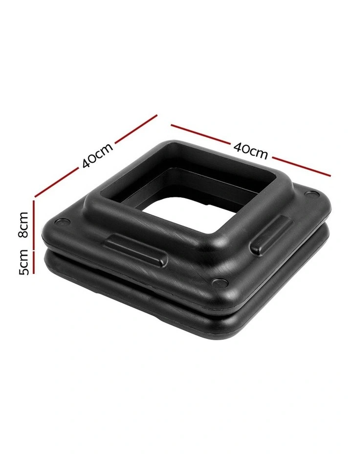 Aerobic Step Rise 2-Set in Black