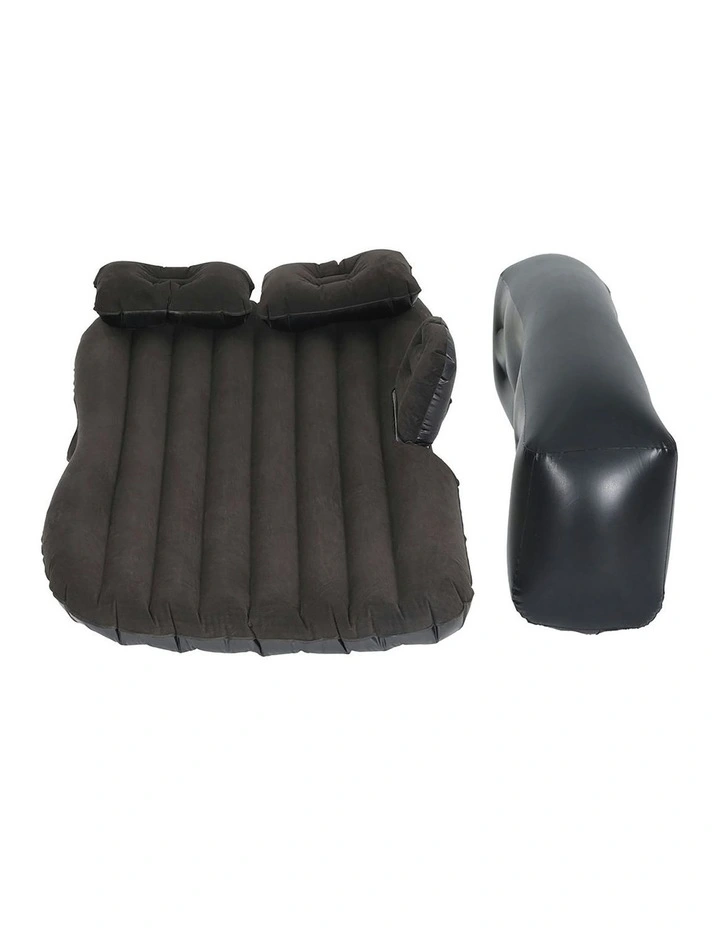Inflatable SUV Back Seat Car Mattress 134x78 in Black