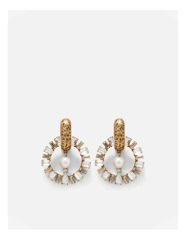 Ballroom Blitz Hoop Earrings in Gold