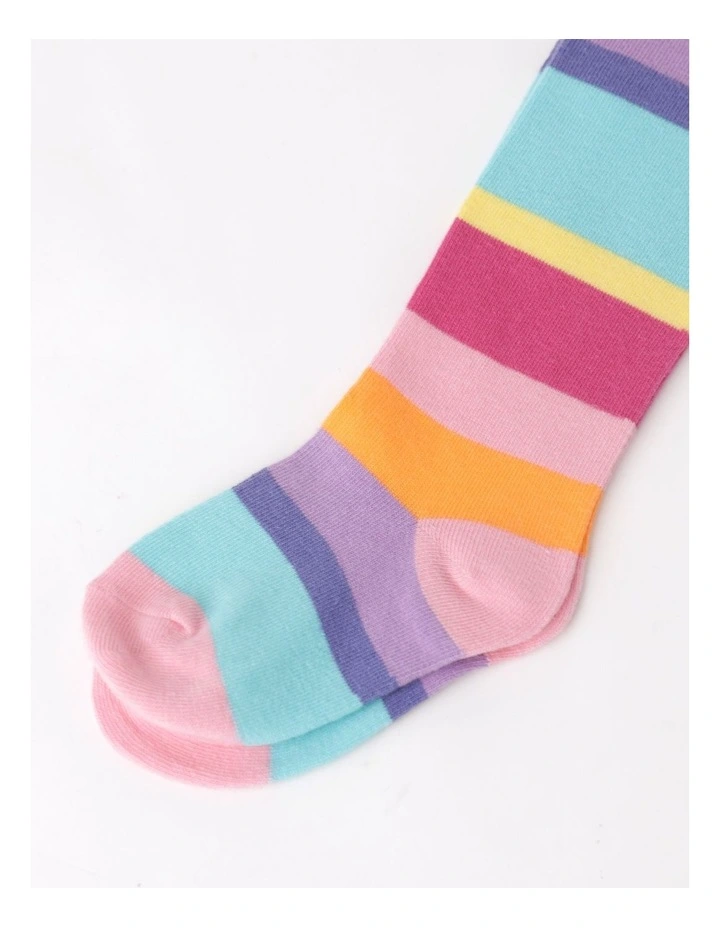 Novelty Tights in Rainbow