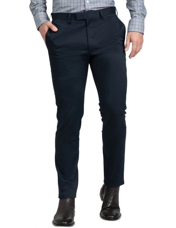 Slim Fit Navy Luca Chino