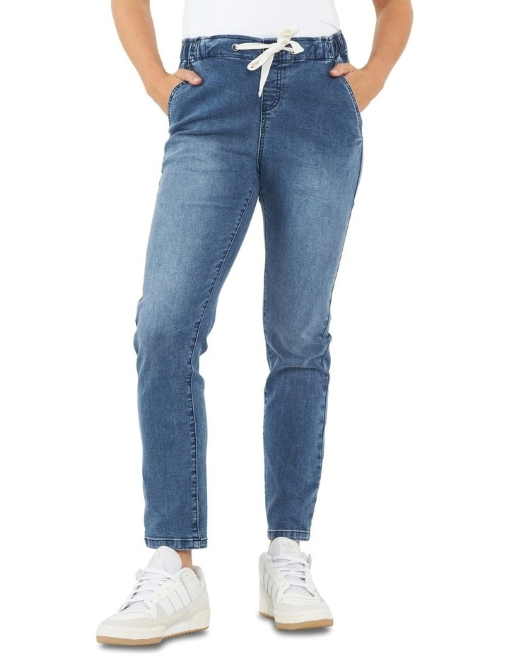 Denim Jogger in Blue