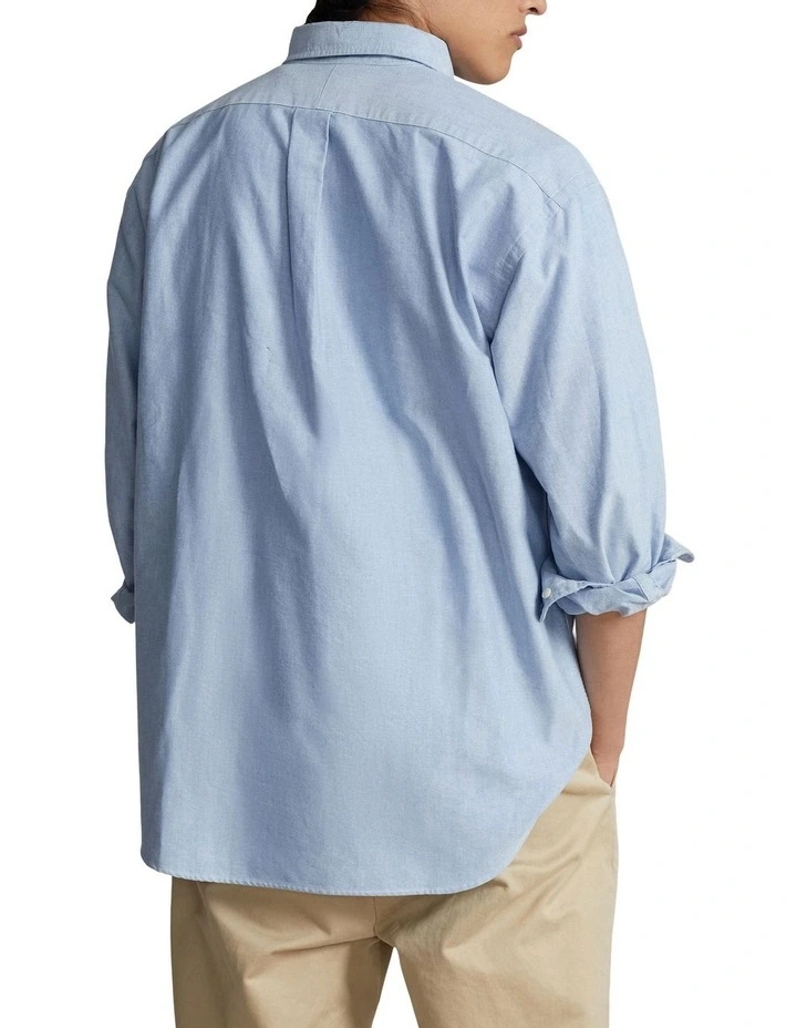 Big Fit Oxford Shirt in Blue