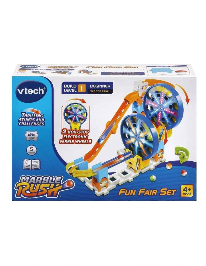 Marble Rush Fun Fair Set in Multi