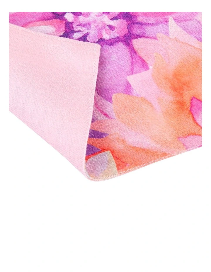 Teas & C's Dahlia Daze Cotton Placemat 45x30cm in Multi